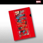 MARVEL　クリアファイル　まとめ売り MARVEL A4シングルクリアファイル2枚セット クリアフォルダー