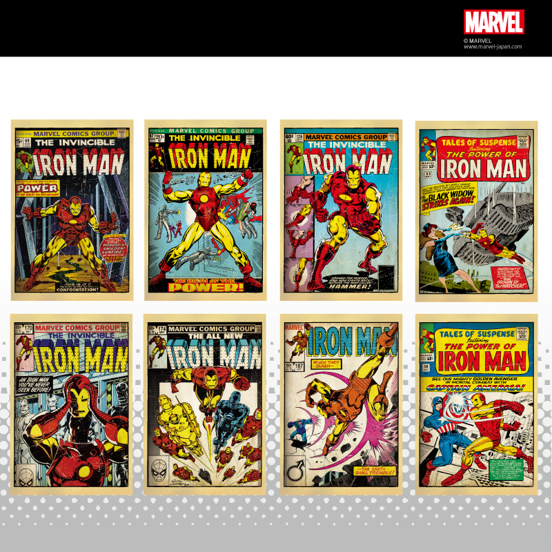 MARVEL(マーベルCOMIC)ポストカードブック アイアンマン | PG STATION ONLINE SHOP