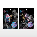 匿名配送 仮面ライダー電王 ウラタロス イマジン 箔押し缶バッジ